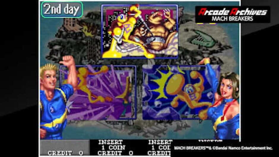 Скриншот 2 из Arcade Archives: Mach Breakers