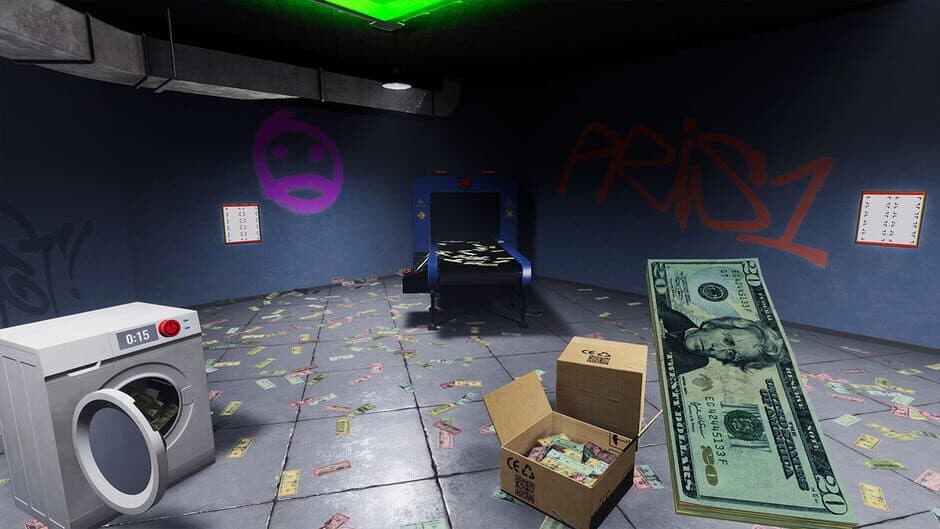 Скриншот 2 из Cash Laundry Simulator
