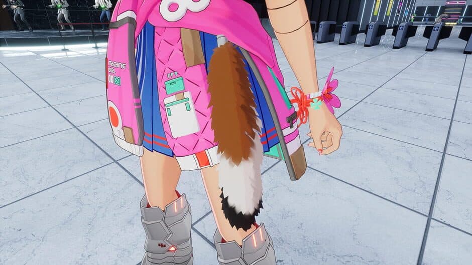 Скриншот 1 из Full Metal Schoolgirl: Accessory - "Cat Tail" in 2 Color Varieties