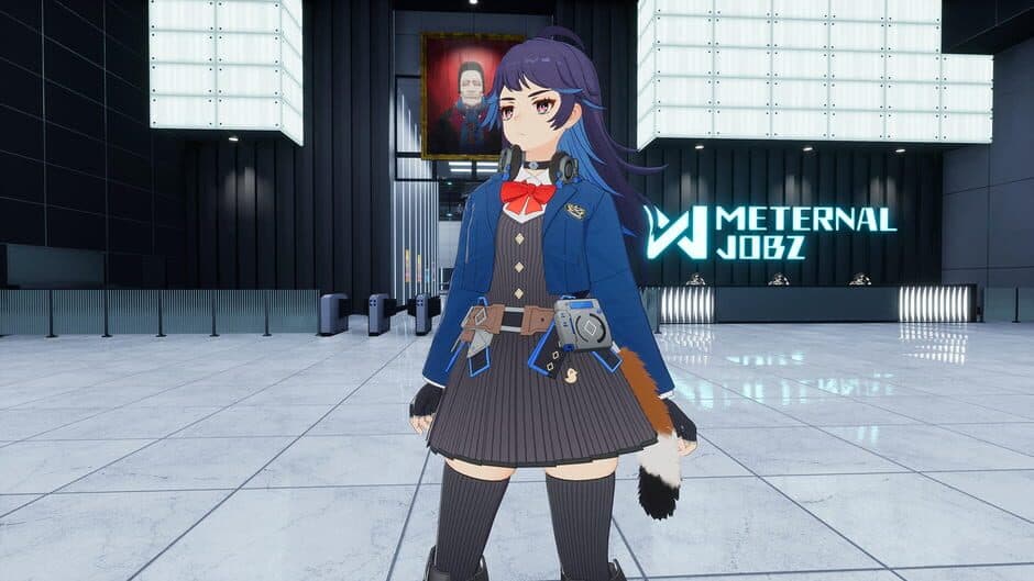 Скриншот 2 из Full Metal Schoolgirl: Accessory - "Cat Tail" in 2 Color Varieties