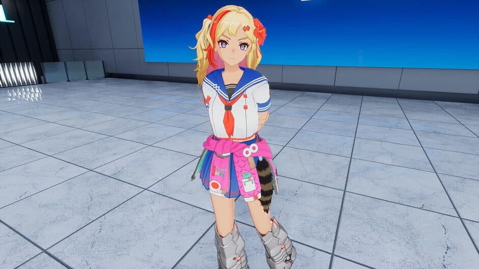 Скриншот 2 из Full Metal Schoolgirl: Accessory - "Raccoon Tail" in 2 Color Varieties