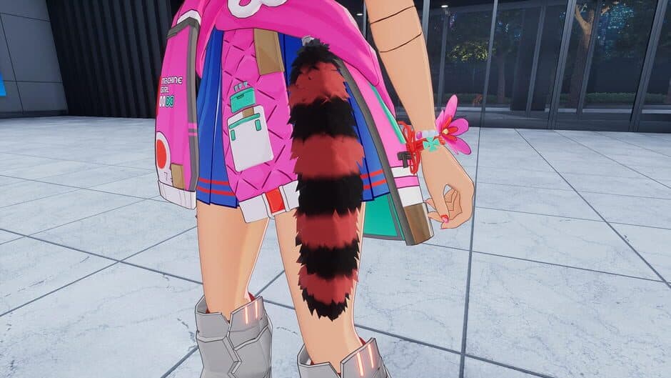 Скриншот 4 из Full Metal Schoolgirl: Accessory - "Raccoon Tail" in 2 Color Varieties