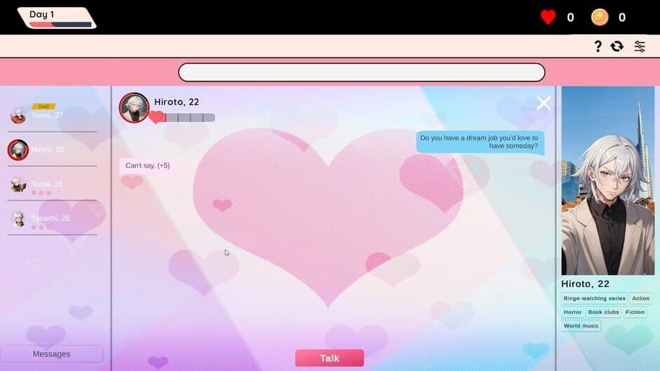 Скриншот 2 из Dating App Simulator