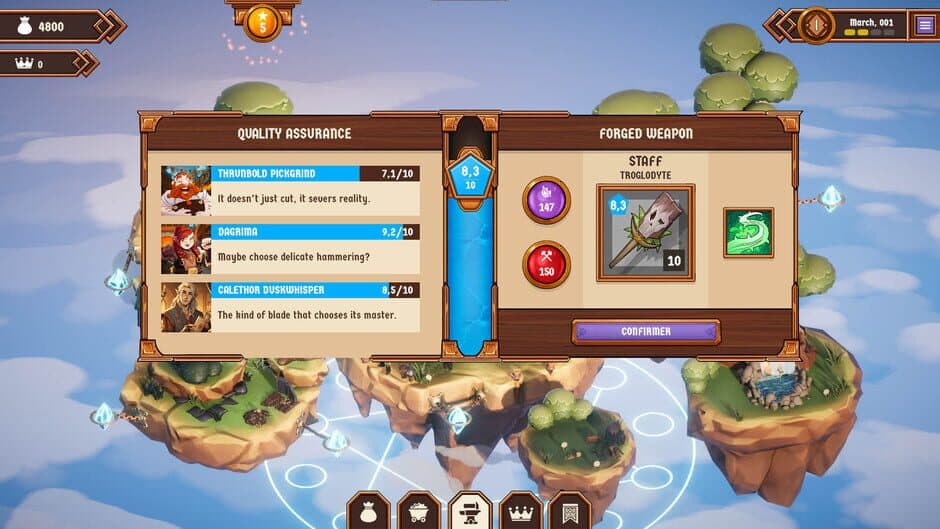 Скриншот 1 из Magic Forge Tycoon