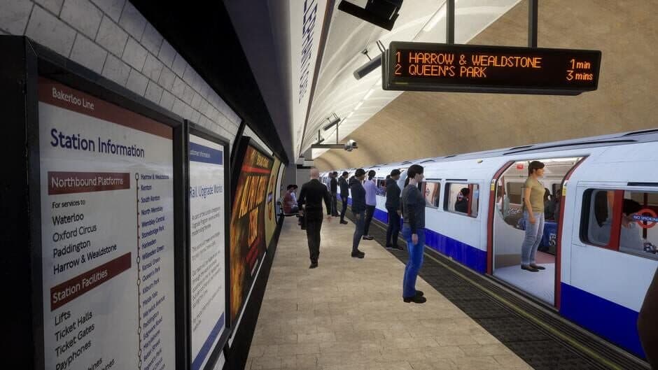 Скриншот 2 из Train Sim World 5: Bakerloo Line Route Add-On