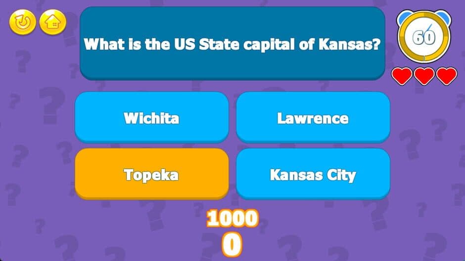 Скриншот 2 из Capital Cities Trivia