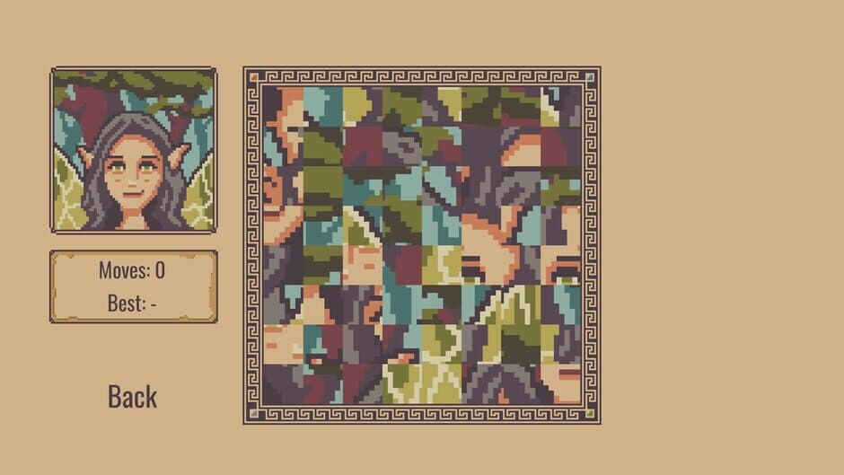 Скриншот 3 из Enchanted Valley: Fantasy Slide Puzzle