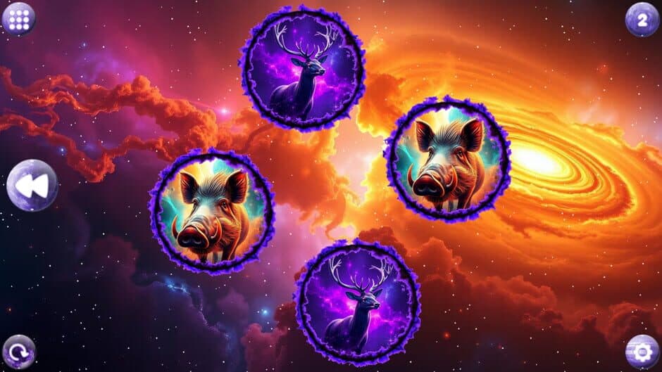 Скриншот 1 из Space Memory: Artiodactyls