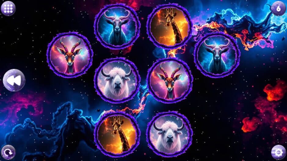 Скриншот 3 из Space Memory: Artiodactyls
