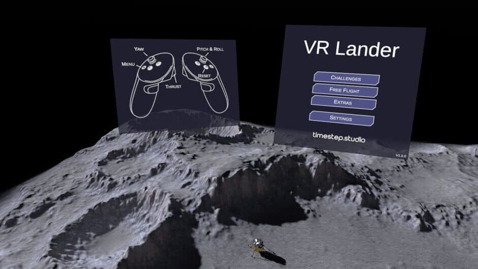 Скриншот 3 из VR Lander: Lunar Edition