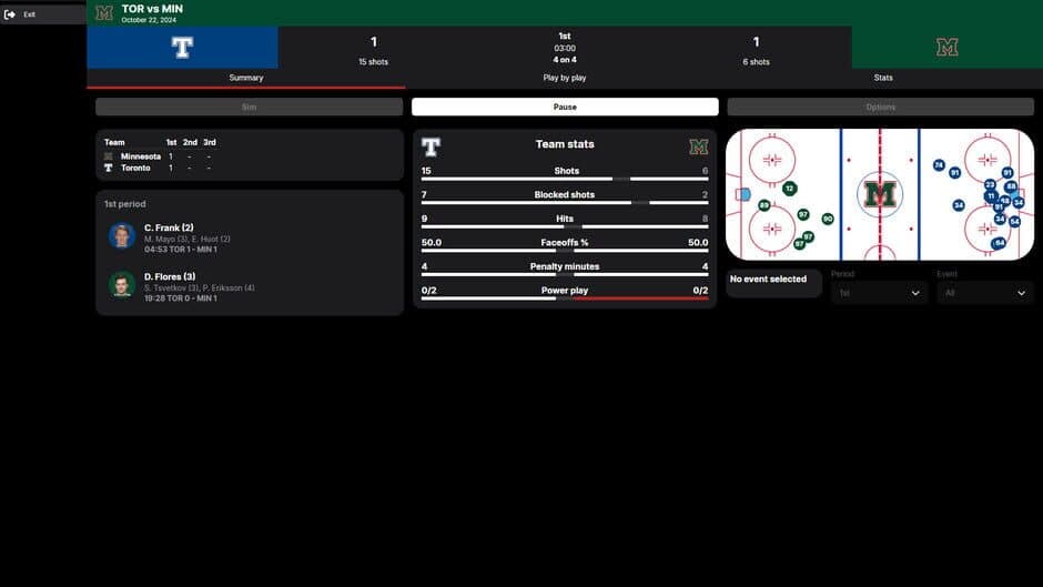 Скриншот 2 из Hockey Legacy Manager 25