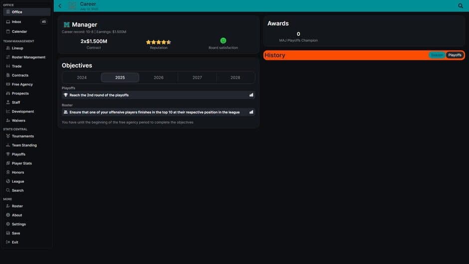 Скриншот 4 из Football Legacy Manager 26