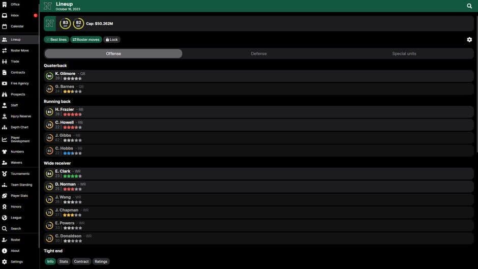 Скриншот 1 из Football Legacy Manager 25