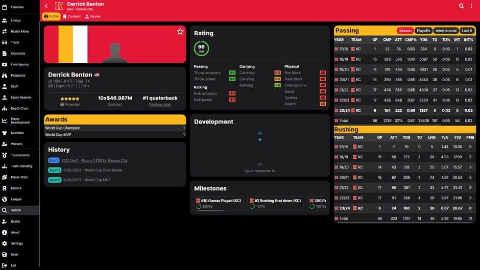Скриншот 2 из Football Legacy Manager 25