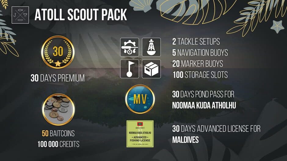 Скриншот 3 из Fishing Planet: Atoll Scout Pack