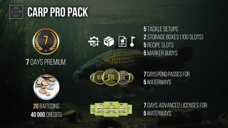 Скриншот 2 из Fishing Planet: Carp Pro Pack