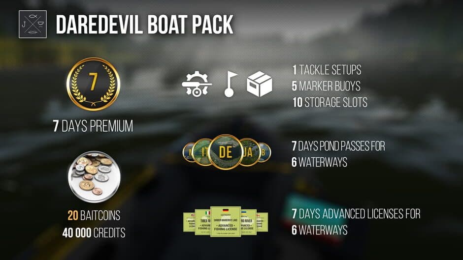 Скриншот 3 из Fishing Planet: Daredevil Boat Pack