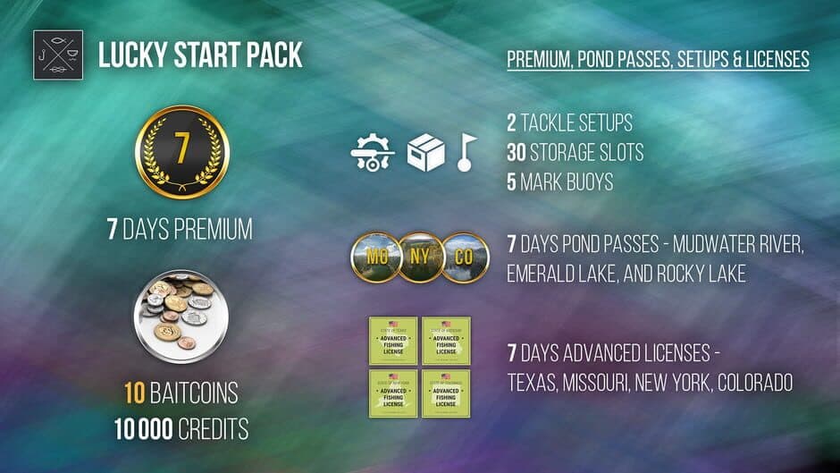 Скриншот 2 из Fishing Planet: Lucky Start Bundle