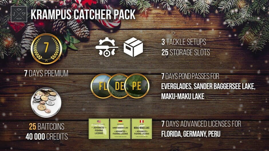 Скриншот 2 из Fishing Planet: Krampus Catcher Pack