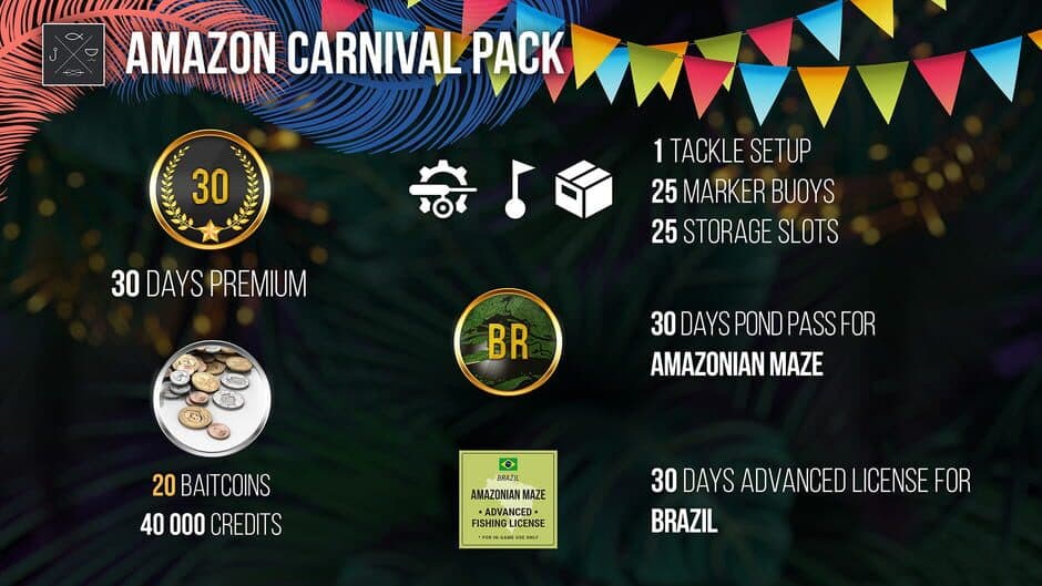 Скриншот 3 из Fishing Planet: Amazon Carnival Pack
