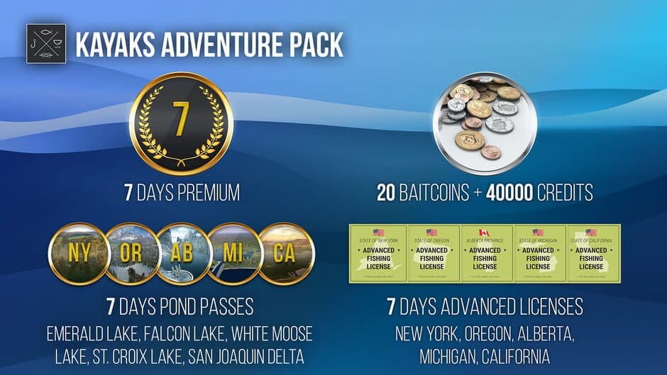 Скриншот 2 из Fishing Planet: Kayaks Adventure Pack