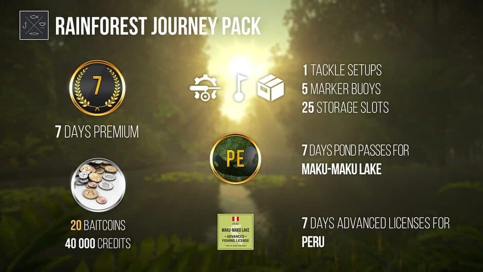 Скриншот 2 из Fishing Planet: Rainforest Journey Pack