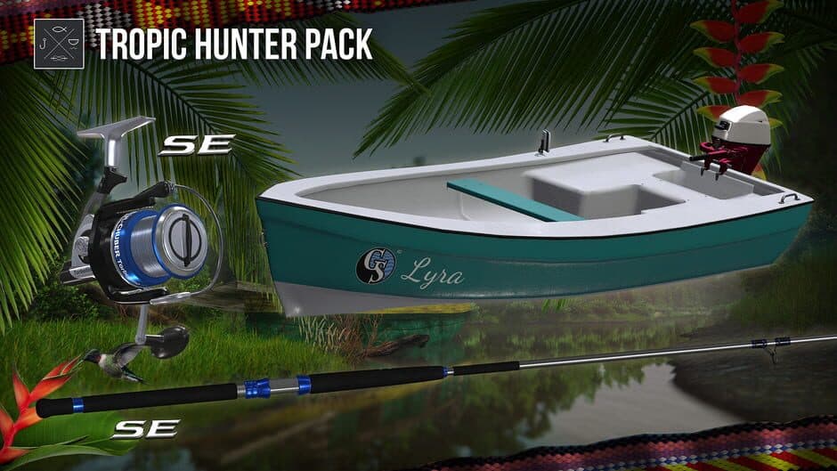 Скриншот 1 из Fishing Planet: Tropic Hunter Pack