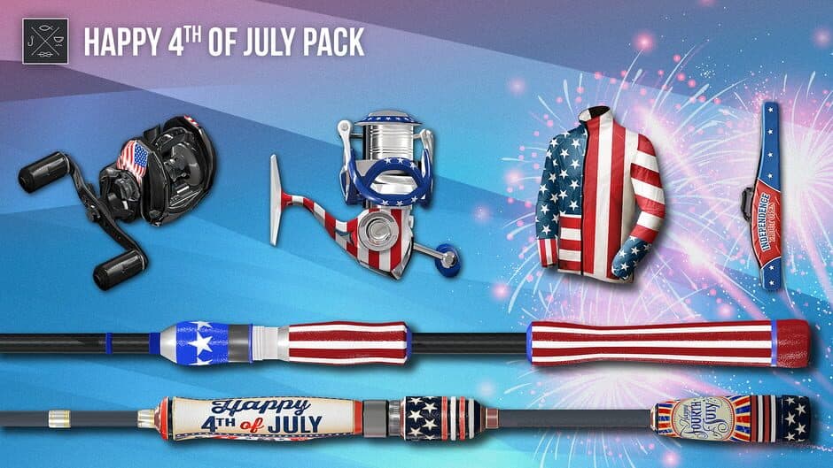 Скриншот 1 из Fishing Planet: Happy 4th of July Pack!
