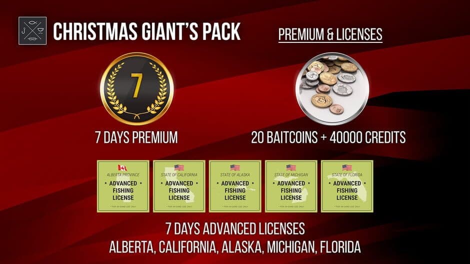 Скриншот 3 из Fishing Planet: Christmas Giant's Pack