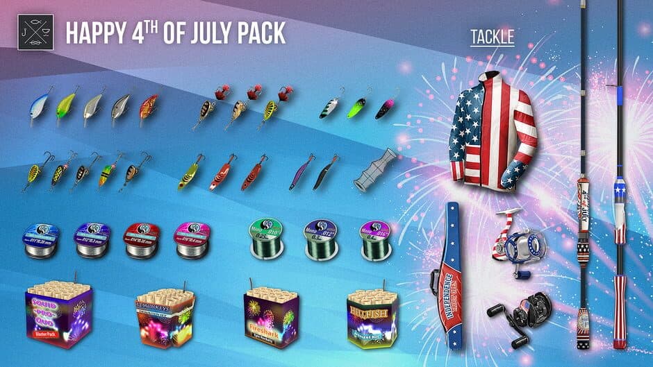 Скриншот 2 из Fishing Planet: Happy 4th of July Pack!