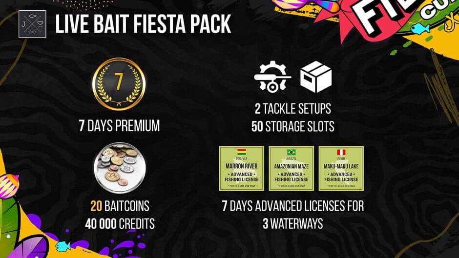 Скриншот 3 из Fishing Planet: Live Bait Fiesta Pack