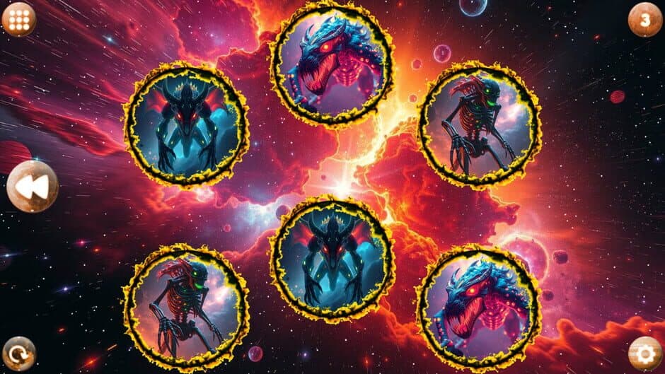 Скриншот 2 из Space Memory: Monsters