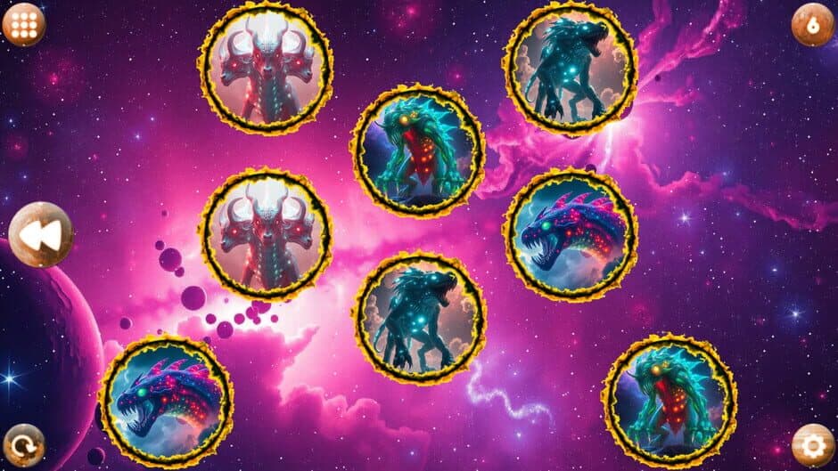 Скриншот 3 из Space Memory: Monsters