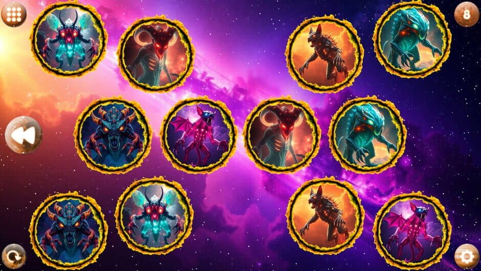 Скриншот 5 из Space Memory: Monsters