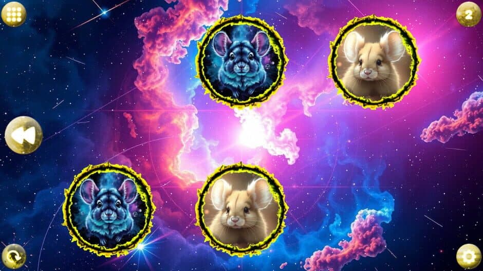 Скриншот 1 из Space Memory: Chinchillas