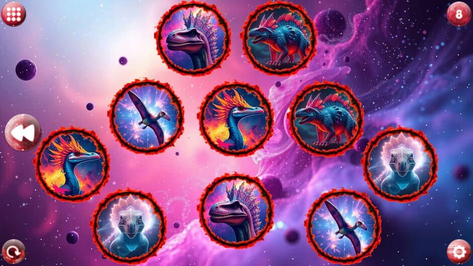 Скриншот 5 из Space Memory: Dinosaurs