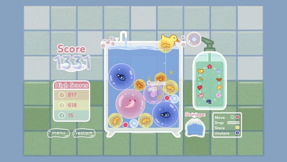Скриншот 4 из Bubbles!