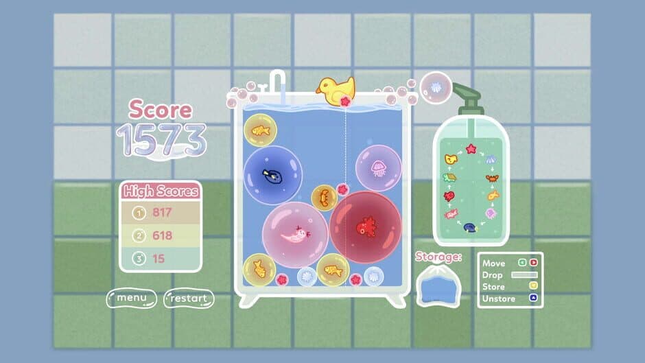 Скриншот 1 из Bubbles!