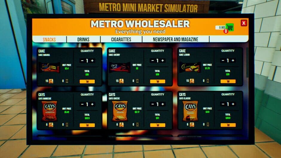 Скриншот 3 из Metro Mini Market Simulator