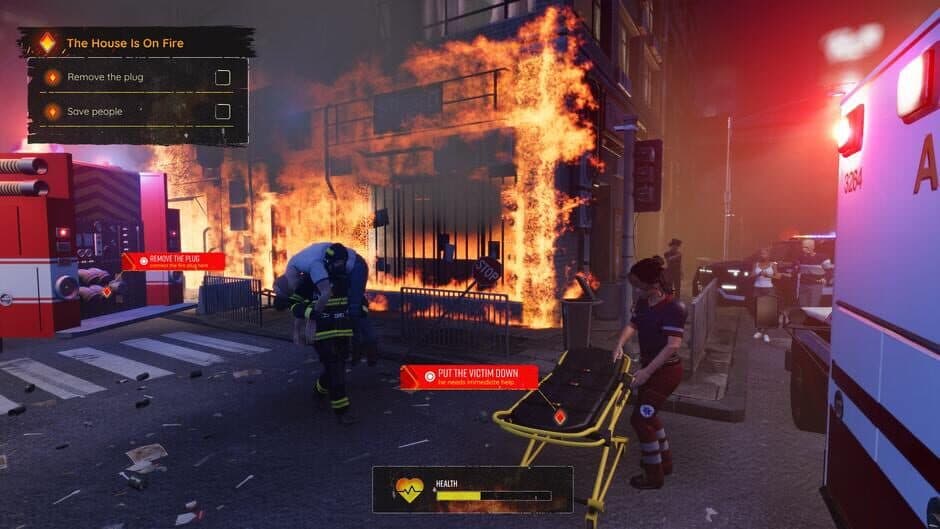 Скриншот 1 из Firefighting Rescue Simulator