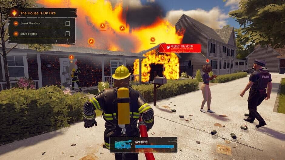 Скриншот 4 из Firefighting Rescue Simulator