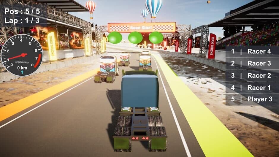 Скриншот 5 из Maxi Trucks Racing