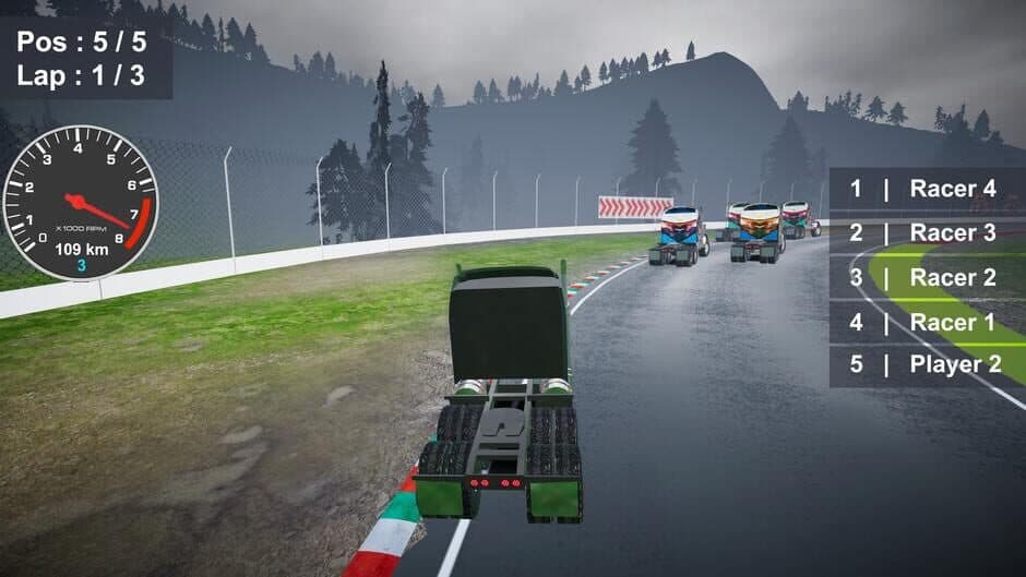 Скриншот 1 из Maxi Trucks Racing