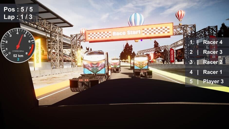 Скриншот 2 из Maxi Trucks Racing