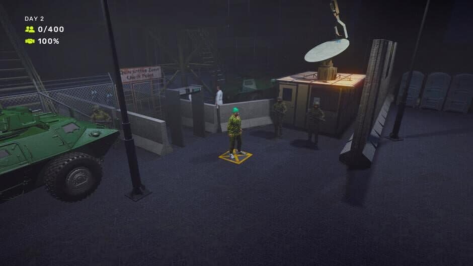 Скриншот 9 из Quarantine Lockdown Simulator: Zombie Border