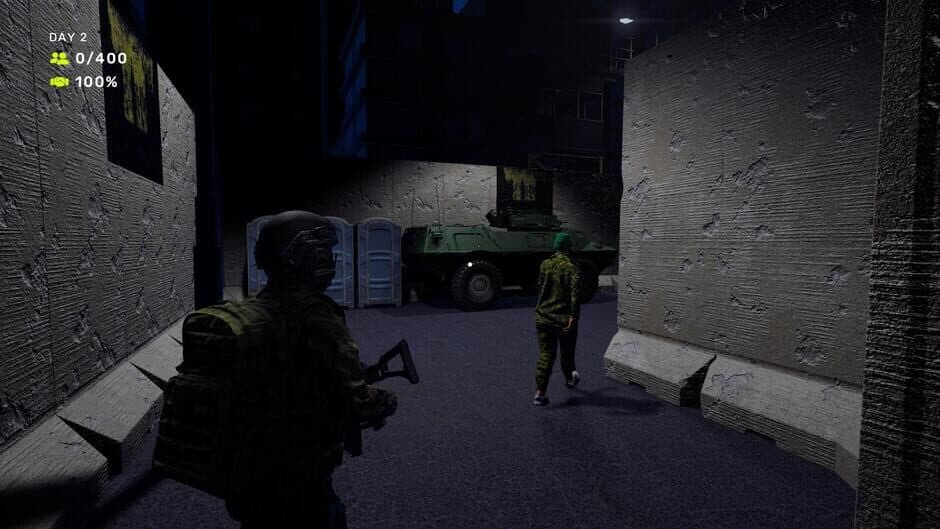 Скриншот 2 из Quarantine Lockdown Simulator: Zombie Border