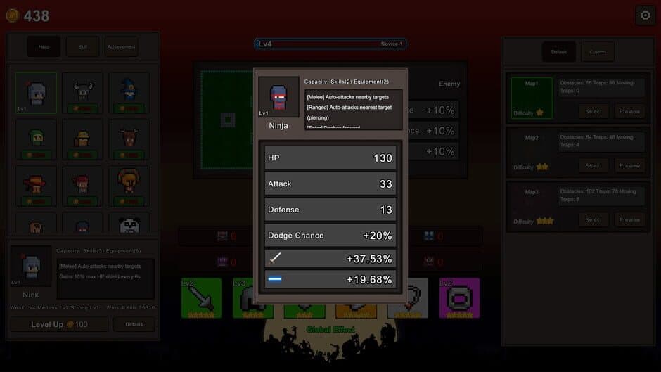 Скриншот 2 из Hero Secret Realm Survivor Roguelike