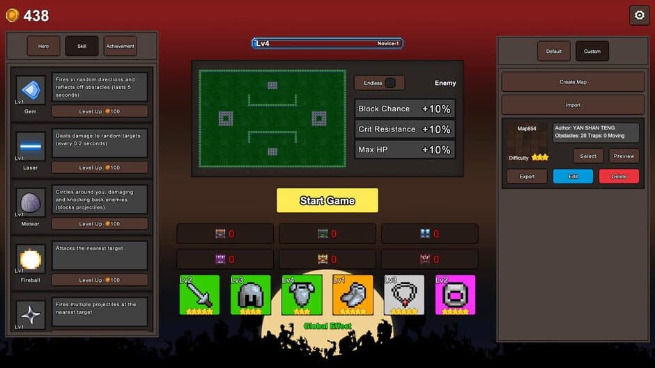 Скриншот 3 из Hero Secret Realm Survivor Roguelike