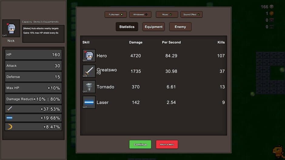 Скриншот 4 из Hero Secret Realm Survivor Roguelike