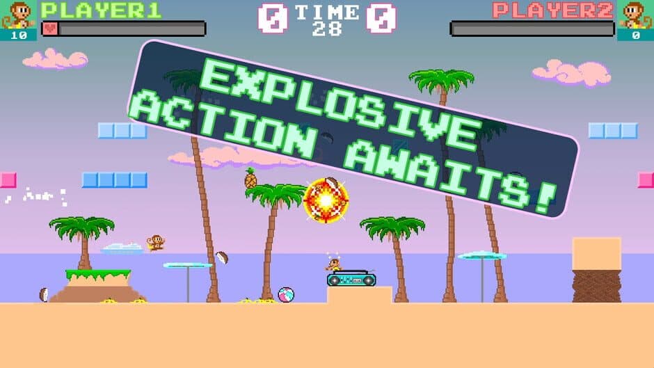 Скриншот 2 из Monkey Fruit Fight!